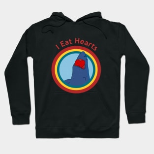 I Eat Hearts Funny Shark Boys Girls Valentines Day Hoodie